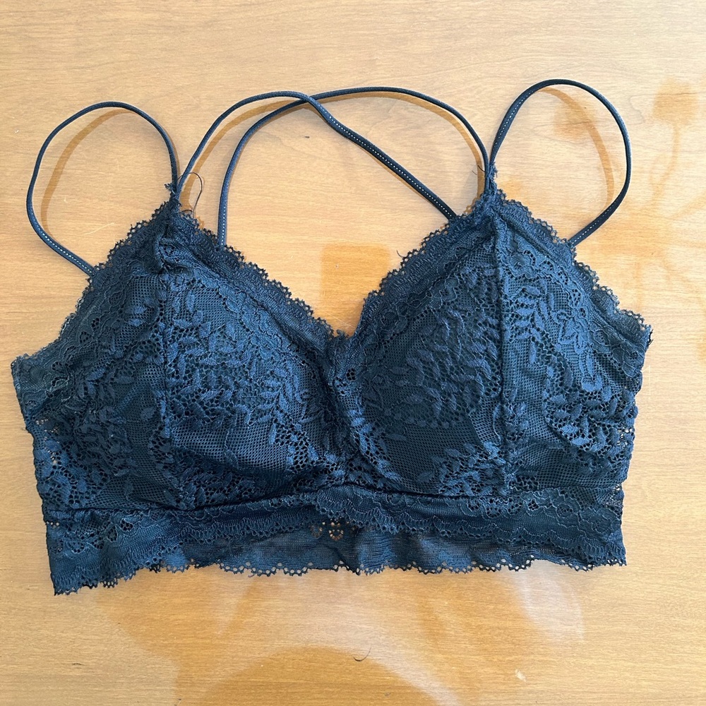 SHEIN Black Lace Bralette